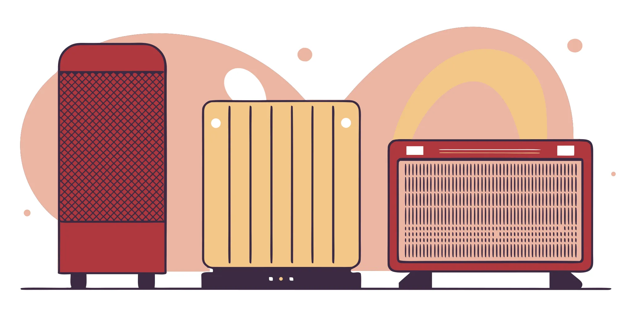 Three top-rated electric heaters compared for cost, safety, and efficiency.
