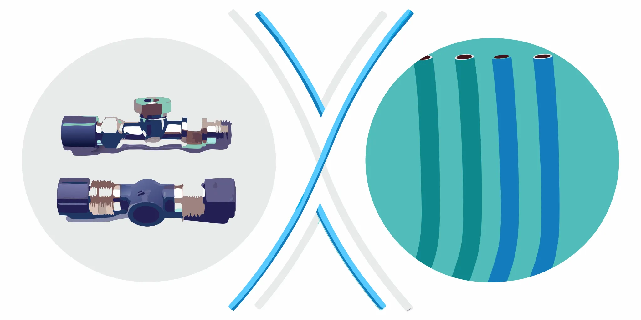 PEX vs copper pipes and fittings for a home repiping project.